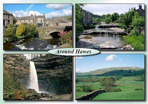 Around Hawes postcards